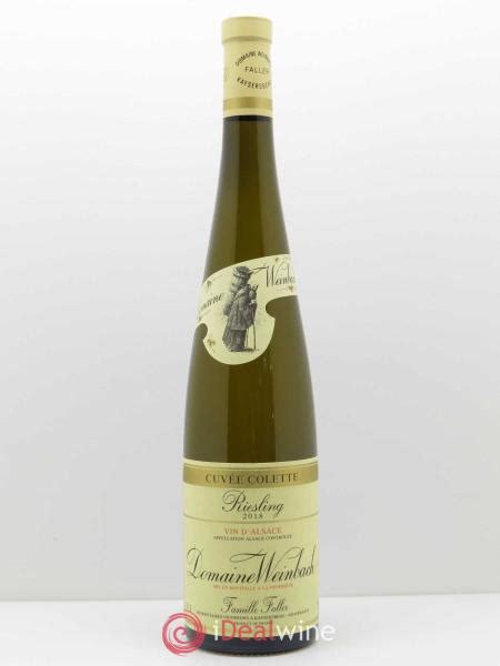 Acheter Alsace Riesling Cuv E Th O Weinbach Domaine Lot