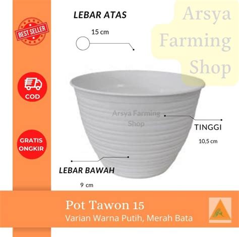 Pot Tawon Diameter Cm Original Budi Jaya Plastik Lazada Indonesia