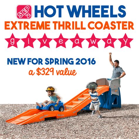 Step Hot Wheels Extreme Thrill Coaster Giveaway Mommy Mafia