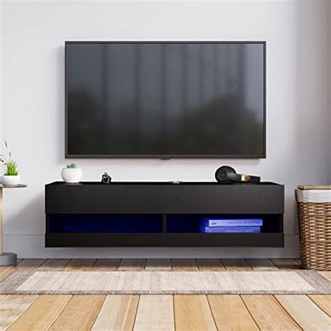 Amazon Sussurro Floating Tv Stand Wall Mounted With Led Lights And