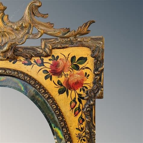 Antiques Atlas Beautiful French Gilded Bronze Table Mirror 19th C