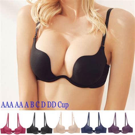 Sexy Backless Women Bras Multiway Bra Push Up Brassiere Deep U Lingerie Bralette Ebay