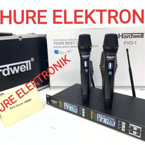 Jual Mic Wireless Hardwell Evo Multi Channel Original Microphone