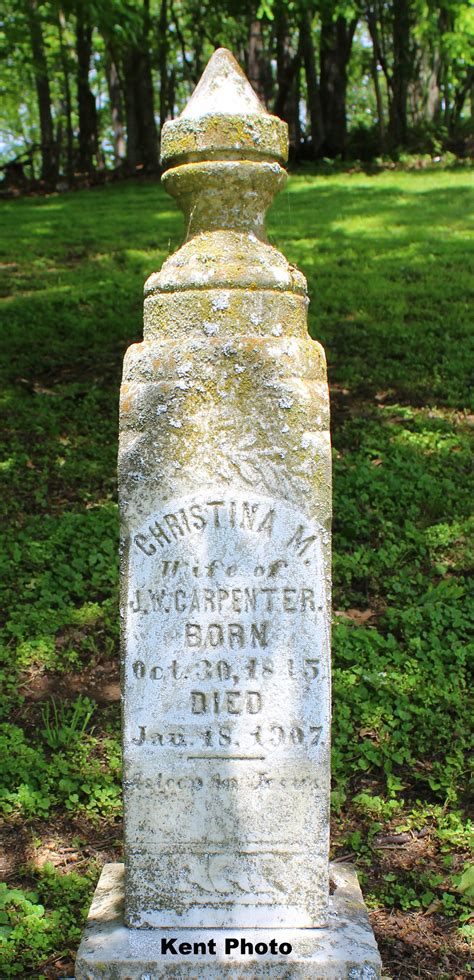 Christina Mary Catherine Burns Carpenter (1845-1907) - Find a Grave