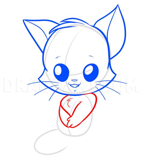 draw  furry chibi cat furry drawing step  step  dawn