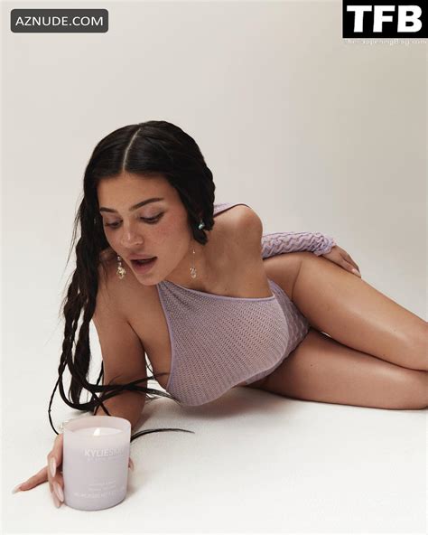 Kylie Jenner Sexy Poses Showcasing Her Hot Figure Wearing A Bodysuit In A Promo Photoshoot For