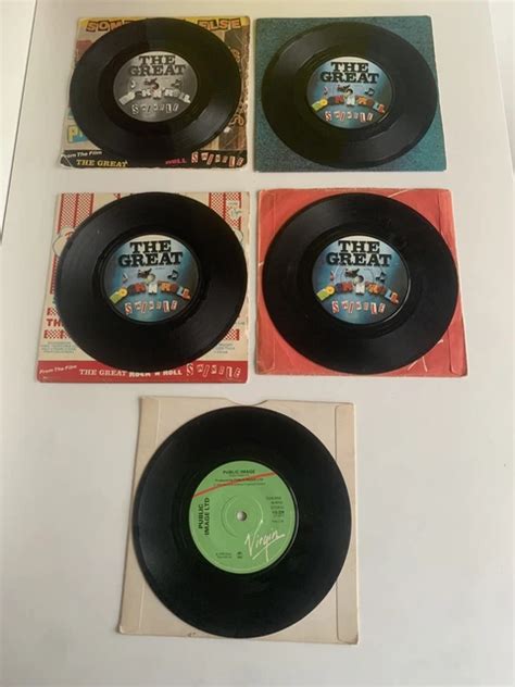 X Disques Singles Sex Pistols Pouces Punk Something Else Rock Around The Cloc Eur