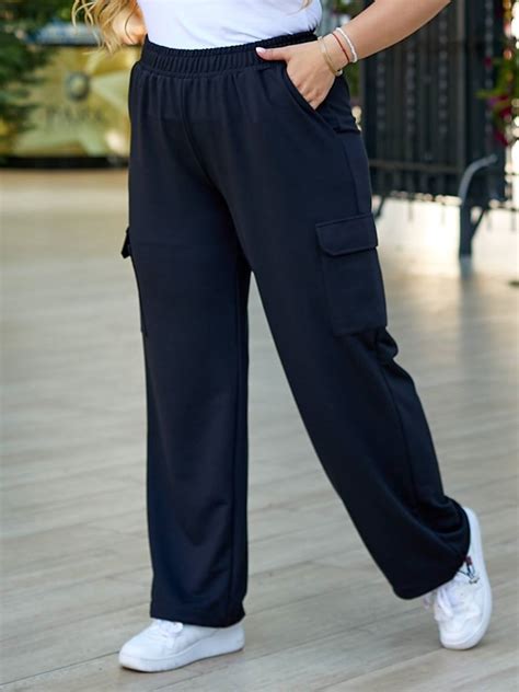 Штаны карго женские с высокой посадкой G&M k-101381 50-52 Размер цвет ...