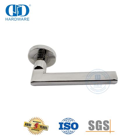 Polished Stainless Steel Single Bending Hollow Tubular Lever Handle