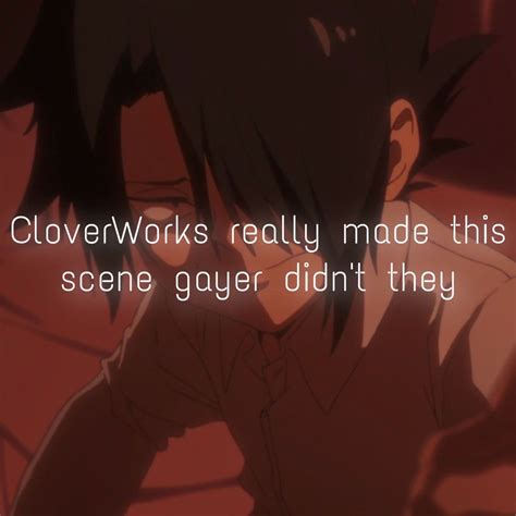 This Scene Surpasses All Gay Levels Aesthetic Anime Neverland Scene