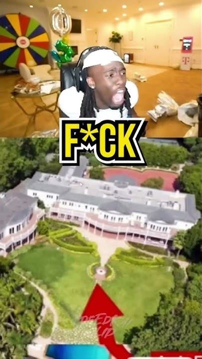 kai cenat real realizing  house    diddys youtube