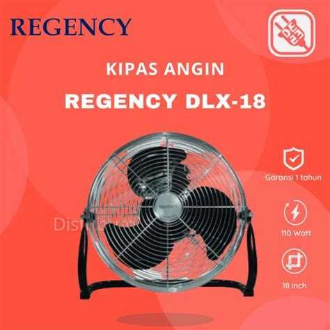 Promo Kipas Angin Besi Regency Tornado Zdlx Khusus Diskon Di