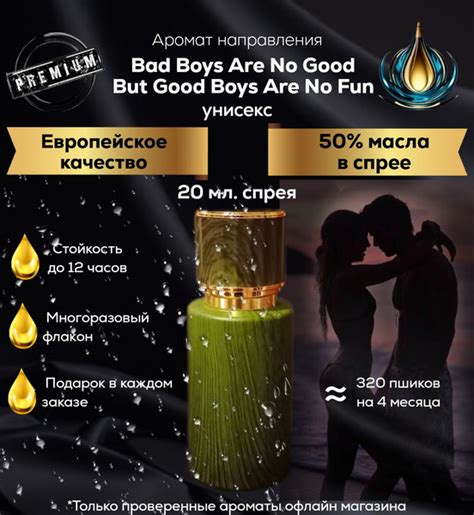 Bad Boys Масляные духи спрей 20 мл (по мотивам, духи масло) - купить с ...