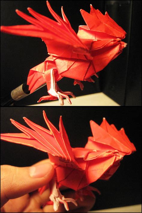Origami Coopers Hawk By Lexar On Deviantart