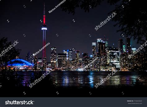 Toronto Skyline Night Stock Photo 772043425 | Shutterstock