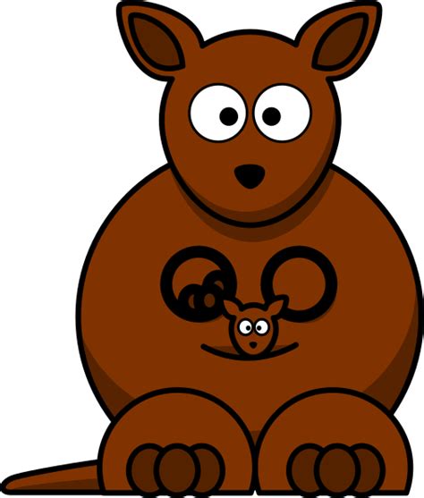 Cartoon Kangaroo Clip Art At Vector Clip Art Online