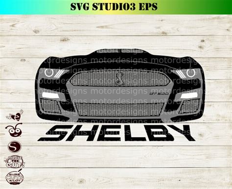 Ford Mustang Shelby GT500 2020 Cobra Digital File SVG Etsy