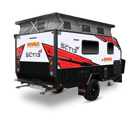 Sct Semi Off Road Hybrid Caravan For Couples Built In Au