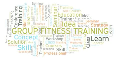 Fitness Training Word Cloud Stock Illustrations 1 819 Fitness