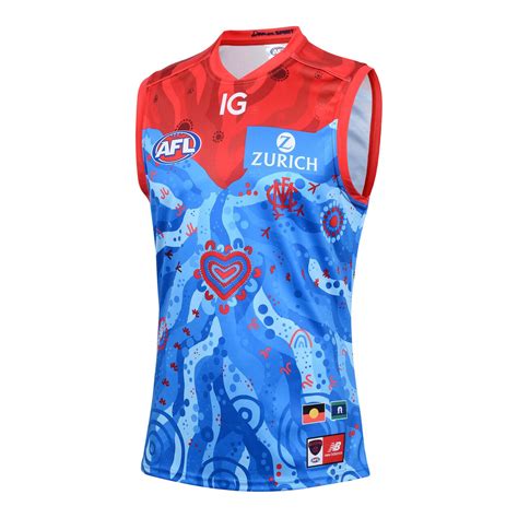 melbourne demons nb mens indigenous clash guernsey