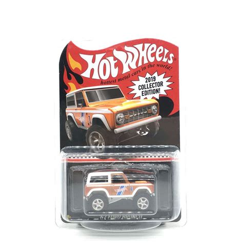 Машинка Hot wheels COLLECTOR EDITION RLC FORD BRONCO купить с доставкой по выгодным ценам в