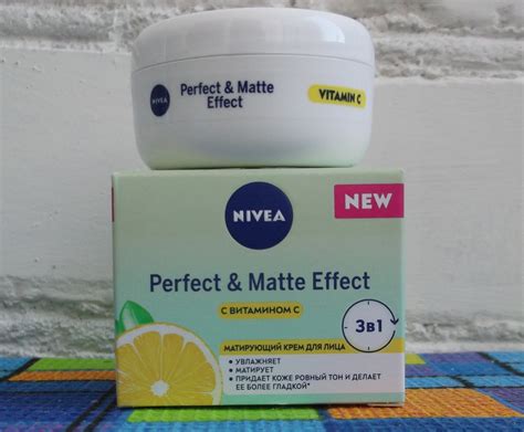 Крем для лица NIVEA Perfect& Matte Effect с витамином С. ("Идеальный и ...