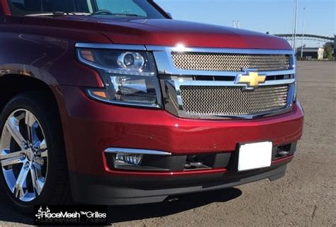 Chevy Tahoesuburban Upper Grille 2015 2020 Gothic Style Weave