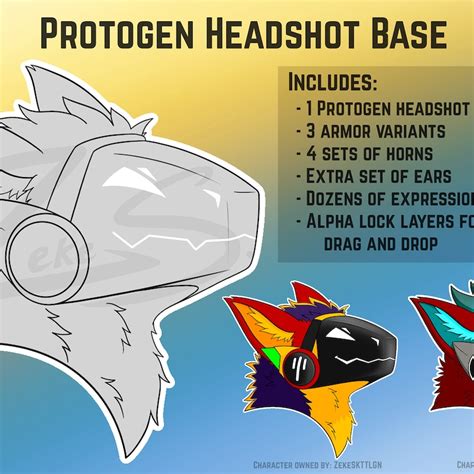 Protogen Fursuit Full Etsy