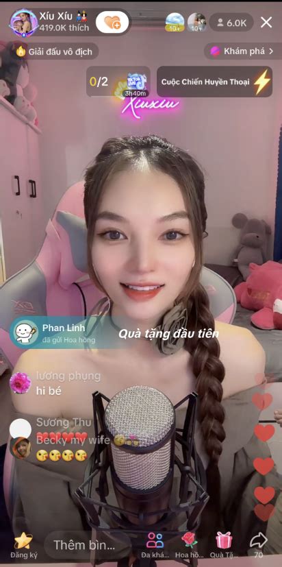 X U X U Hot Idol Tiktok D N U M I Xu H Ng Livestream