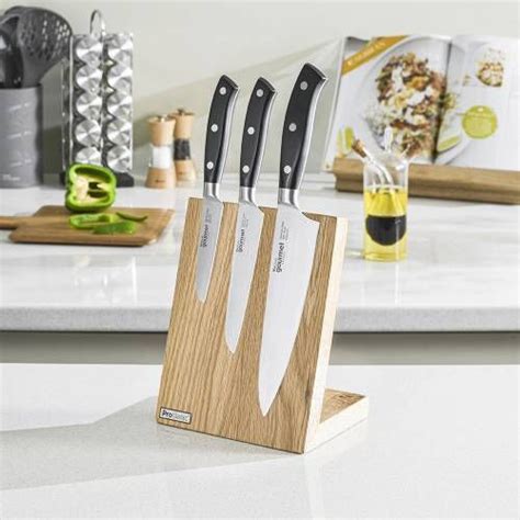 Gourmet Classic Knife Set Piece And Magnetic Block Knife Block Sets