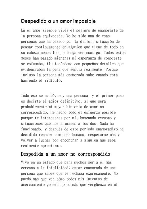 Despedida De Amor 1