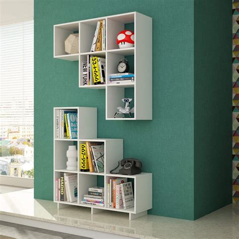 Estante Branca Para Livros - Estante Branca Com Livros