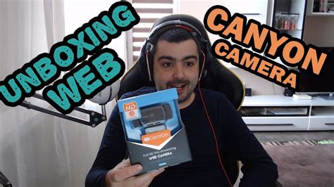 Unboxing Уеб камера Canyon CNS-CWC5 - YouTube