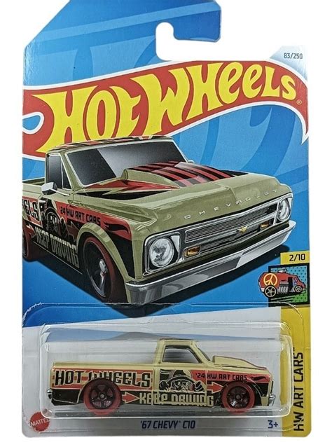 Jual Hot Wheels 67 Chevy C10 HW Art Cars Shopee Indonesia