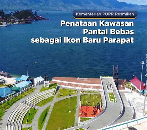 Kementerian PUPR Resmikan Penataan Kawasan Pantai Bebas Sebagai Ikon