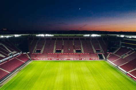 Luftbilder MEWA Arena Mario Andreya Fotografie Fotograf für