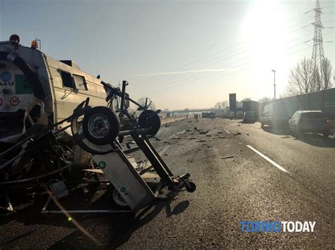 Incidente Tangenziale Sud A Nichelino 26 Novembre 2020