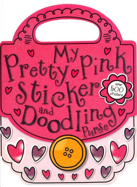 My Pretty Pink Sticker And Doodling Purse – BookXcess