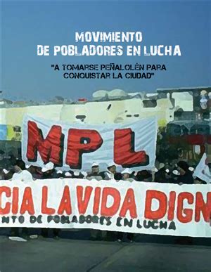 Libro PDF Movimiento de Pobladores en Lucha A tomarse Peñalolén