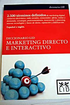 Libro Diccionario Lid Marketing Directo E Interactivo Marketing