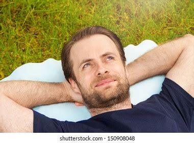 Forty Year Old Caucasian Male Looking Up Into Sky Images Browse