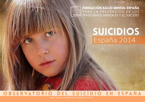 Observatorio Del Suicidio En Espa A Prevenci N Del Suicidio