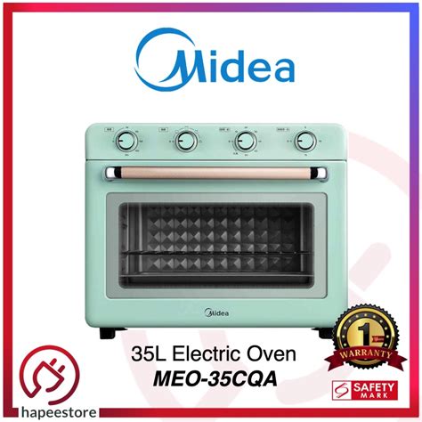 Midea Retro Green Electric Oven, 35L, MEO-35CQA-GN MEO-35CQA | Shopee ...
