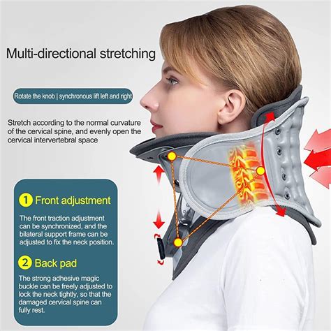 Naked Cervical Traction Device Relieve Neck Shoulder Pain Tension Strains International