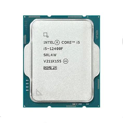 i5-12400F i5 12400F 2,5 ГГц 6-ядерный 12-поточный 10 нм L3 18 м 65 Вт ...