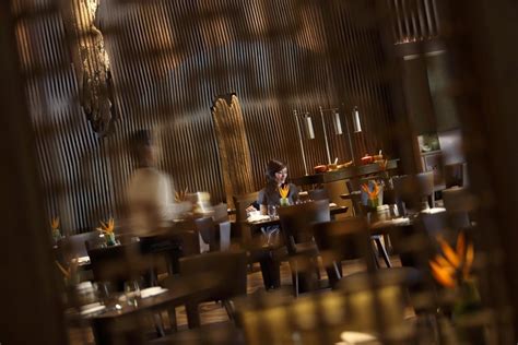 The design interior of Rasa Restaurant is influenced by traditional Javanese touches | Outdoor ...