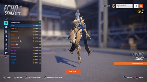 Every legendary Echo skin in Overwatch 2 - Gamepur