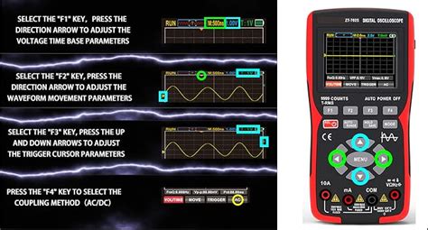 ZOTEK ZT 702S 2 In 1 Oscilloscope Multimeter With 2 8 Inch IPS Display