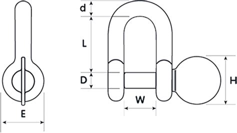 Buy NU D Hot Dip Galvanised Alloy Dee Shackles Screw Pin Cookes