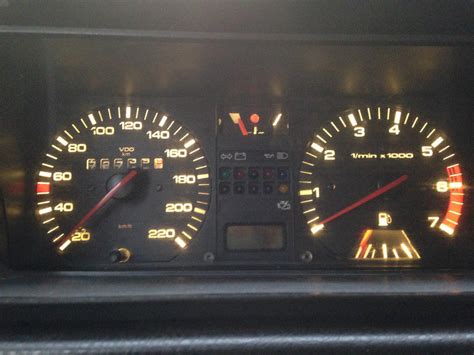 Подсветка приборной панели STAGE II — Volkswagen Golf Mk2, 1,8 л, 1987 ...